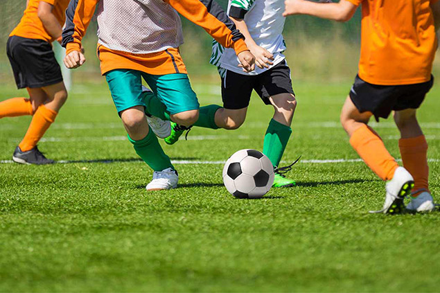 campi in erba sintetica calcio